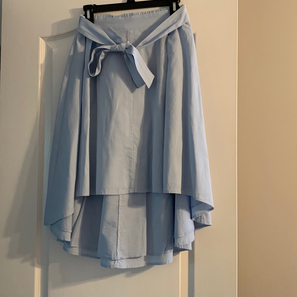 High-Low Midi Skirt